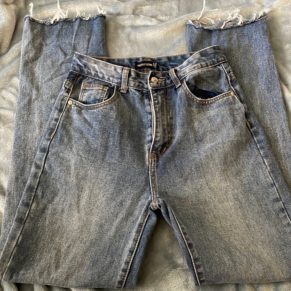 Blue jeans.